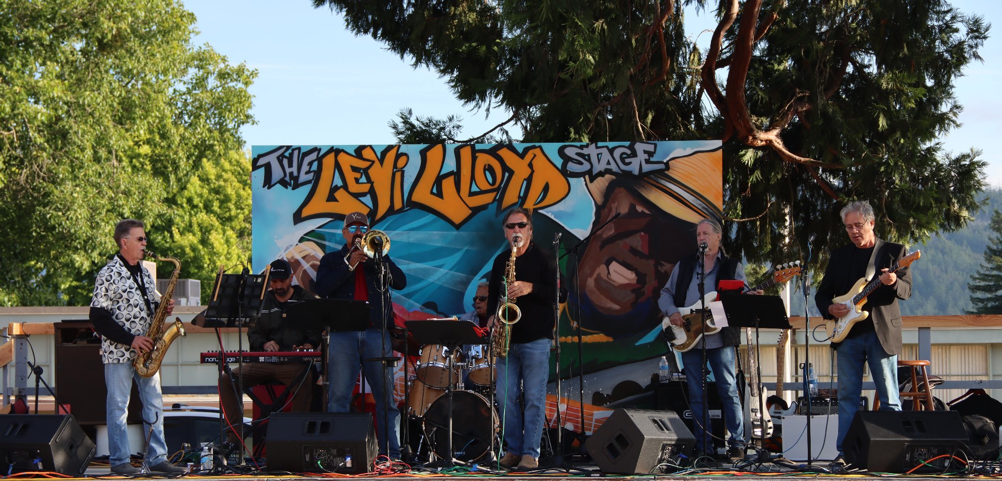 Soul Fuse on the Levi Lloyd Stage — Photo: Bruce A. Smith